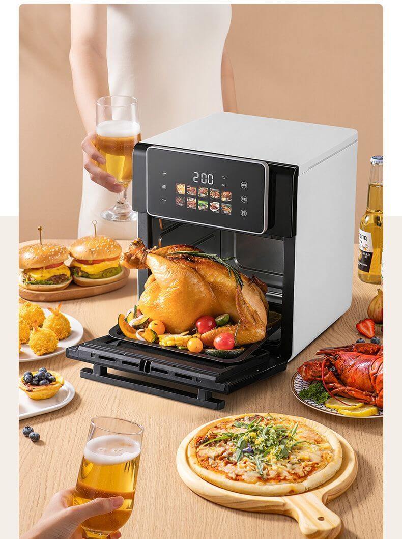 Junheng 12L Digital Air Fryer with touchscreen control