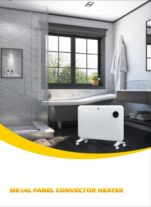 Junheng CHX-20GR-B-S metal panel convector heater